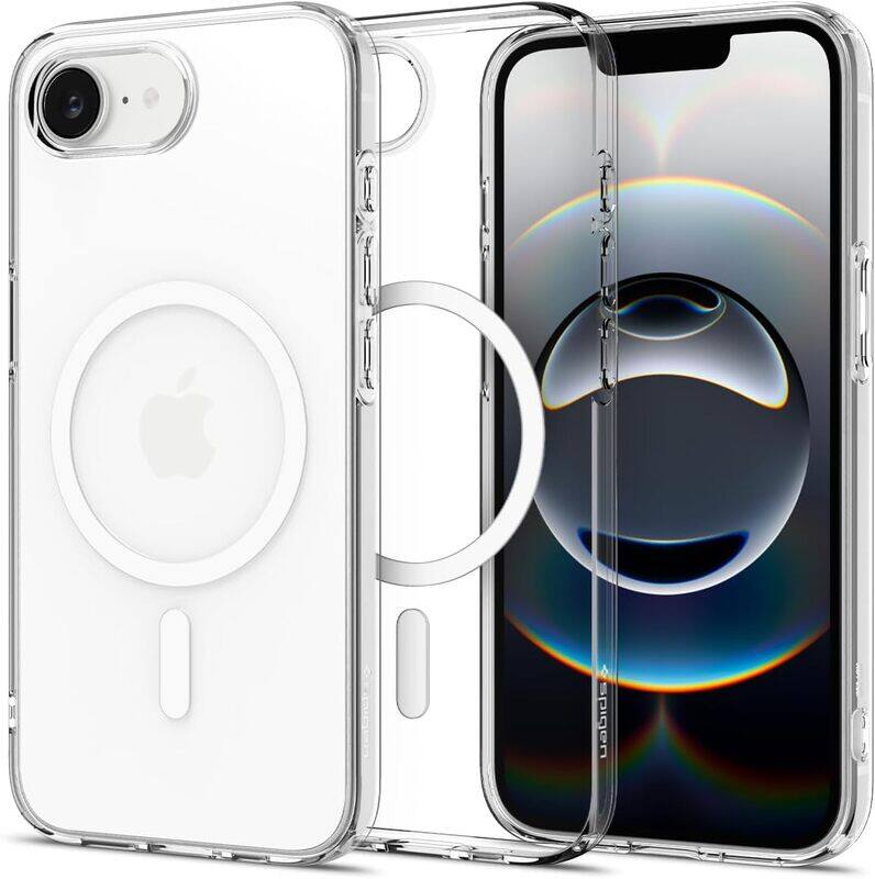 Spigen Liquid Crystal MagFit designed for iPhone 16e case cover 2025 MagSafe compatible - Clear White
Spigen Liquid Crystal MagFit designed for iPhone 16e case cover 2025 MagSafe compatible - Clear White