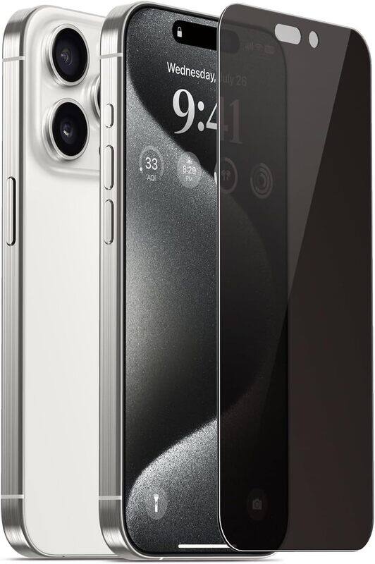 Apple Elago PRIVACY Tempered Glass for iPhone 15 PRO Screen Protector - 28 Degree (1 Pack)
Apple Elago PRIVACY Tempered Glass for iPhone 15 PRO Screen Protector - 28 Degree (1 Pack)