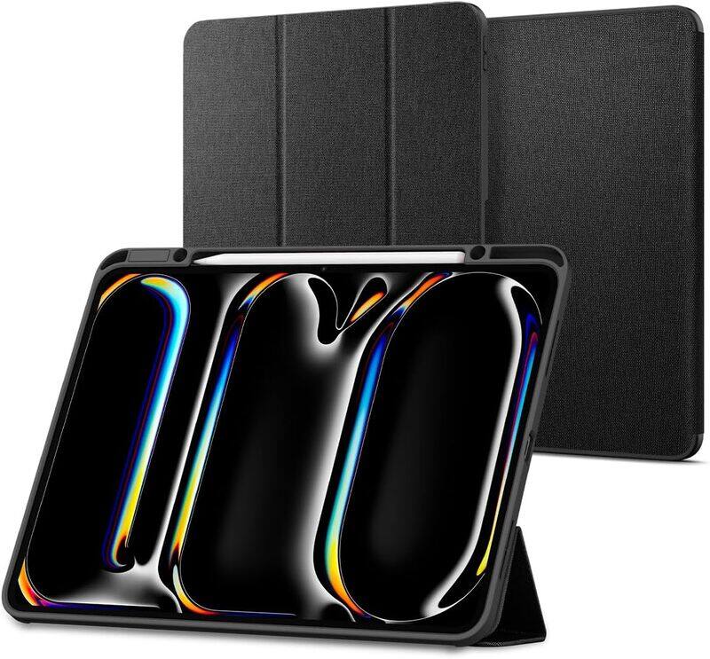 Spigen Urban Fit designed for iPad Pro 13 inch case cover M4 (2024) with Pencil Holder - Black
Spigen Urban Fit designed for iPad Pro 13 inch case cover M4 (2024) with Pencil Holder - Black