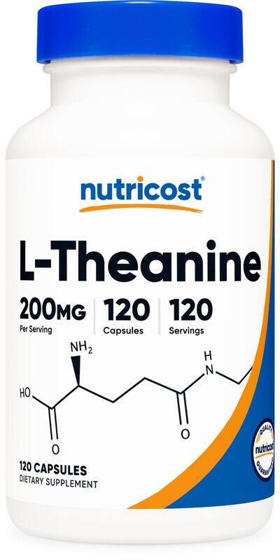 Nutricost L-Theanine 200mg, 120 Capsules, Double Strength - Non-GMO, Gluten Free
Nutricost L-Theanine 200mg, 120 Capsules, Double Strength - Non-GMO, Gluten Free