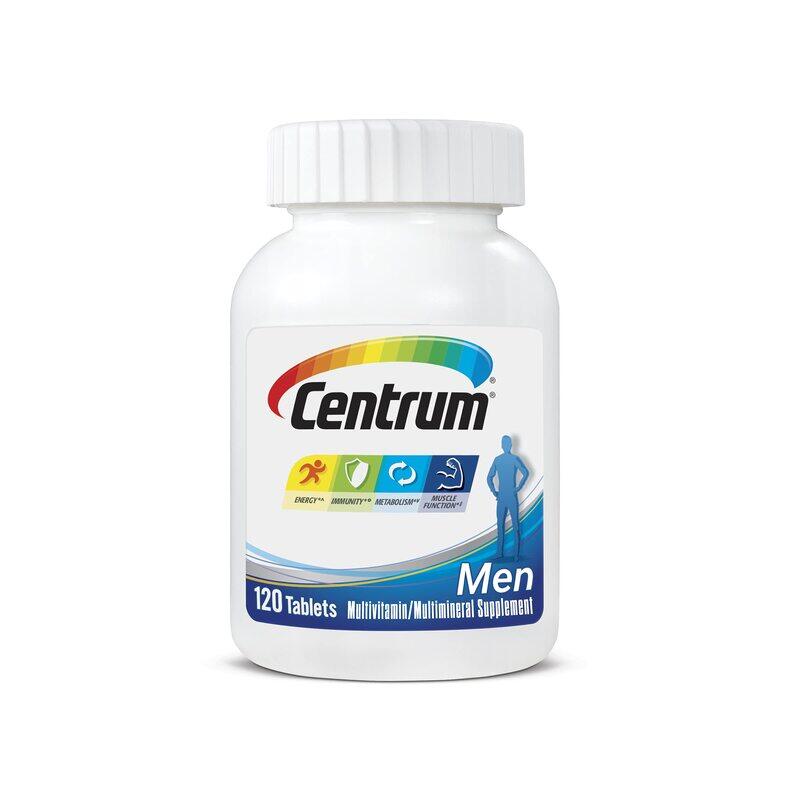Centrum Multivitamin for Men, Multivitamin,Multimineral Supplement with Vitamin D3, B Vitamins and Antioxidants - 120 Count-Expiry -8/31/2024
Centrum Multivitamin for Men, Multivitamin,Multimineral Supplement with Vitamin D3, B Vitamins and Antioxidants - 120 Count-Expiry -8/31/2024