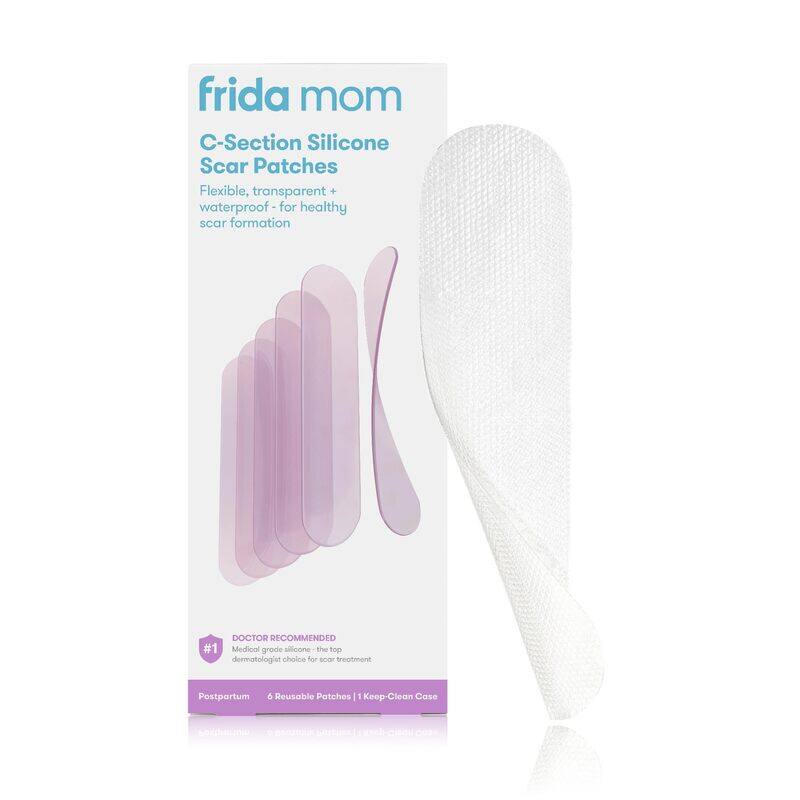 Frida Mom C-Section Silicone Strips, C-Section Recovery Must Have Scar Patches, Reusable Medical Grade Treatment for Keloid Scars, Includes Case & Pou
Frida Mom C-Section Silicone Strips, C-Section Recovery Must Have Scar Patches, Reusable Medical Grade Treatment for Keloid Scars, Includes Case & Pou