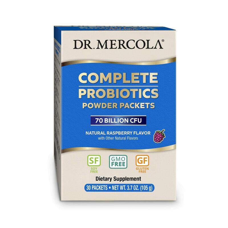 Dr. Mercola Complete Probiotics Powder Packets, 30 Servings (30 Packets), 70 Billion CFU, Natural Raspberry Flavor, Dietary Supplement, Digestive & Im
Dr. Mercola Complete Probiotics Powder Packets, 30 Servings (30 Packets), 70 Billion CFU, Natural Raspberry Flavor, Dietary Supplement, Digestive & Im