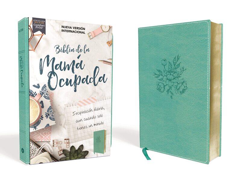 NIV Busy Mom's Bible, Leathersoft, Turquoise, Red Letter Edition: Daily inspiration even when you only have a minute (Spanish Edition)
NIV Busy Mom's Bible, Leathersoft, Turquoise, Red Letter Edition: Daily inspiration even when you only have a minute (Spanish Edition)