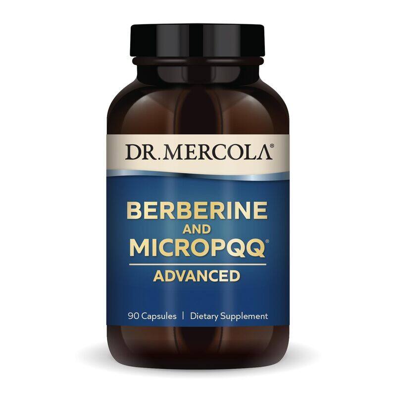 Dr. Mercola Berberine and MircoPQQ Advanced, 90 Servings (90 Capsules), Dietary Supplement, Supports Immune and Organ Health, Non GMO
Dr. Mercola Berberine and MircoPQQ Advanced, 90 Servings (90 Capsules), Dietary Supplement, Supports Immune and Organ Health, Non GMO