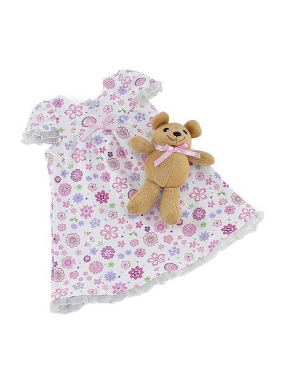 Emily Rose Doll Clothes 18-inch Lovely Ruffled Pink Floral Nightgown Pjs with Teddy Bear
Emily Rose Doll Clothes 18-inch Lovely Ruffled Pink Floral Nightgown Pjs with Teddy Bear