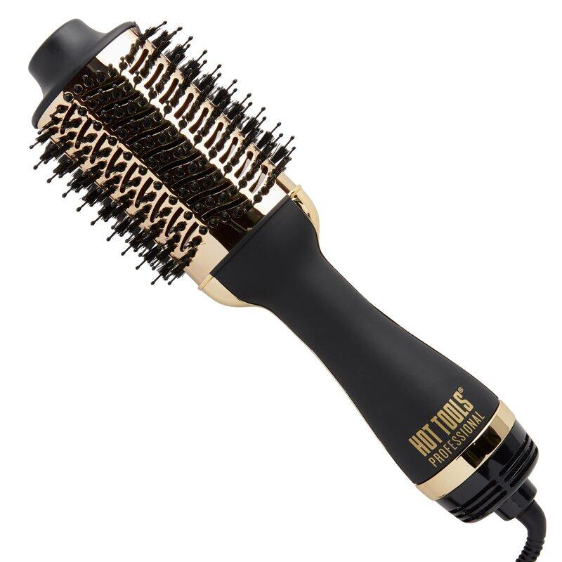 Hot Tools 24K Gold One-Step Hair Dryer and Volumizer, Style and Dry, Professional Blowout with Ease(120 Voltage)
Hot Tools 24K Gold One-Step Hair Dryer and Volumizer, Style and Dry, Professional Blowout with Ease(120 Voltage)