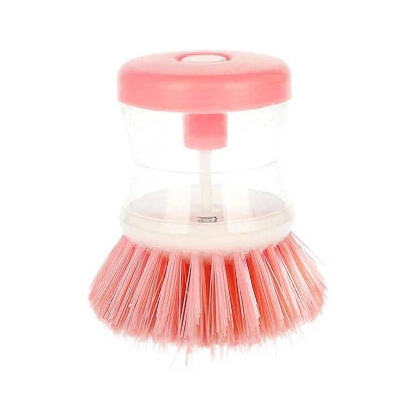 Generic Soap Dispensing Palm Brush Scrubber with Comfort Grip Handle Dish Brush with Soap Dispenser for Pot Pan Sink Cleaning Simple Press Button Dispensing E
Generic Soap Dispensing Palm Brush Scrubber with Comfort Grip Handle Dish Brush with Soap Dispenser for Pot Pan Sink Cleaning Simple Press Button Dispensing E