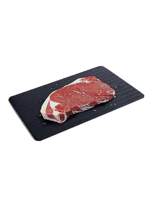 Prime 6.5-inch Defrost Thaw Frozen Food Meat Fish in Minutes Home Defrosting Tray, 7546546, Black
Prime 6.5-inch Defrost Thaw Frozen Food Meat Fish in Minutes Home Defrosting Tray, 7546546, Black