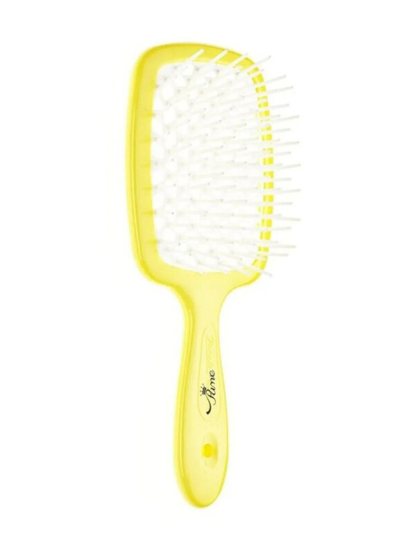 Prime Professional Detangler Superbrush Scalp Massage Paddle Brush for Dry Hair, Yellow, 1 Piece
Prime Professional Detangler Superbrush Scalp Massage Paddle Brush for Dry Hair, Yellow, 1 Piece