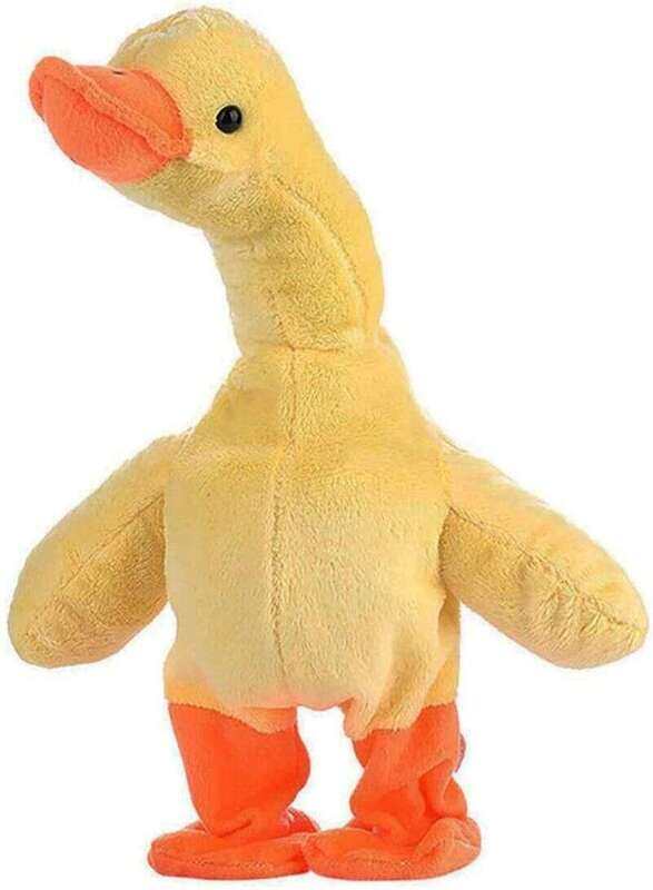 Prime Talking Singing And Walking Duck Electronic Plush Toy Stuffed Animal Interactive Gift, Multicolour, Ages 1+
Prime Talking Singing And Walking Duck Electronic Plush Toy Stuffed Animal Interactive Gift, Multicolour, Ages 1+