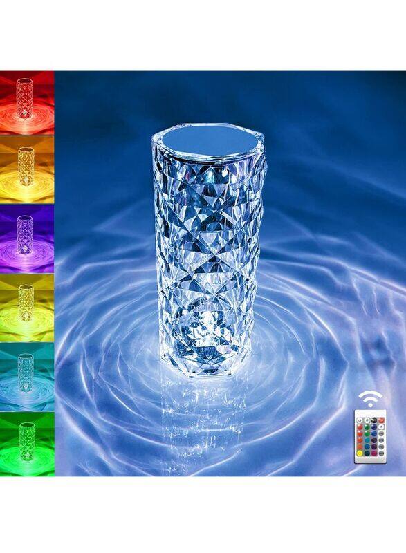 Gibox LED Smart Wireless Speaker Crystal Diamond Dimmable RGB Remote Control Table Lamp, Gold
Gibox LED Smart Wireless Speaker Crystal Diamond Dimmable RGB Remote Control Table Lamp, Gold