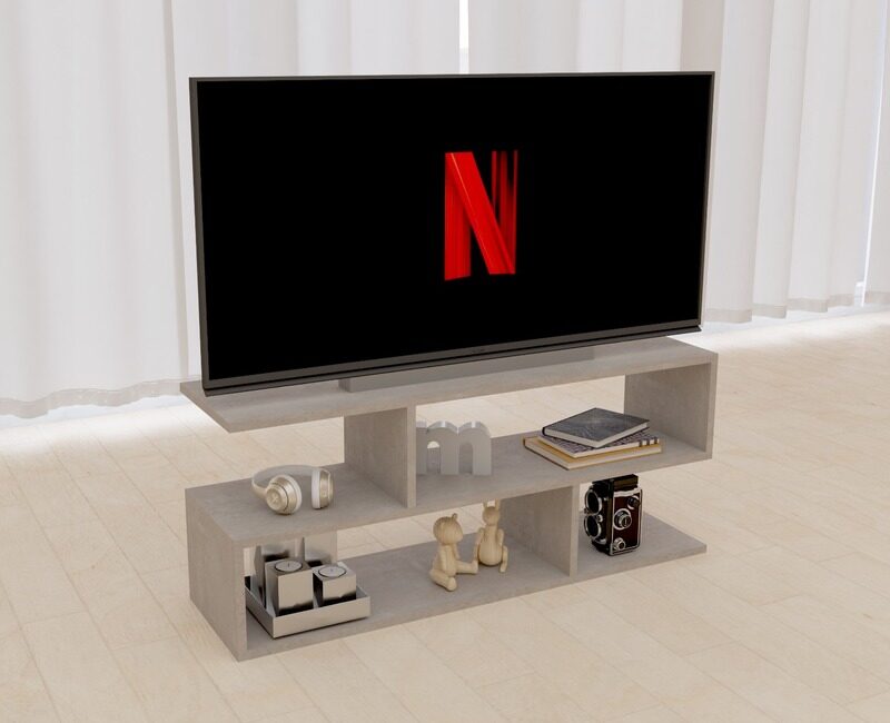 Mahmayi Light Concrete Modern TV Stand with Coffee Table for Laptop Computer/TV/PC/Printer, Multifunctional Systems (110x30x45cm)
Mahmayi Light Concrete Modern TV Stand with Coffee Table for Laptop Computer/TV/PC/Printer, Multifunctional Systems (110x30x45cm)