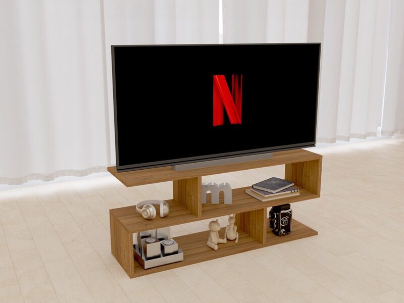 Mahmayi Natural Dijon Walnut Modern TV Stand with Coffee Table for Laptop Computer/TV/PC/Printer, Multifunctional Systems (110x30x45cm)
Mahmayi Natural Dijon Walnut Modern TV Stand with Coffee Table for Laptop Computer/TV/PC/Printer, Multifunctional Systems (110x30x45cm)