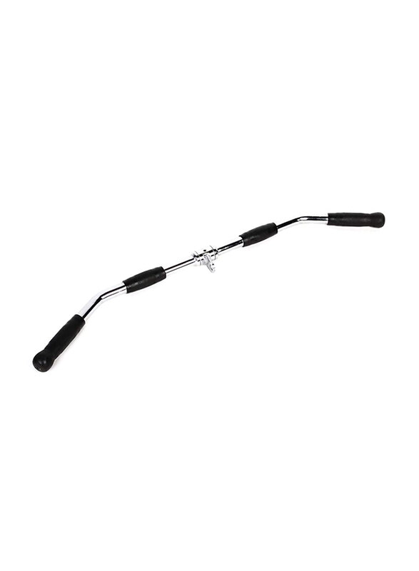 Generic Tricep Press Down Bar Lat Pull Down Bar Handle for Cable Machine, 36-inch, Black/Silver
Generic Tricep Press Down Bar Lat Pull Down Bar Handle for Cable Machine, 36-inch, Black/Silver