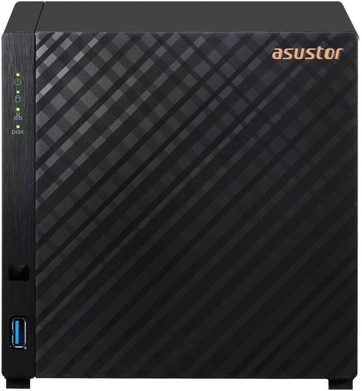 Asustor RTD1296 4 Bay Realtek Quad-Core 1.4GHz 1GB External Tower Storage, AS1104T, Black
Asustor RTD1296 4 Bay Realtek Quad-Core 1.4GHz 1GB External Tower Storage, AS1104T, Black