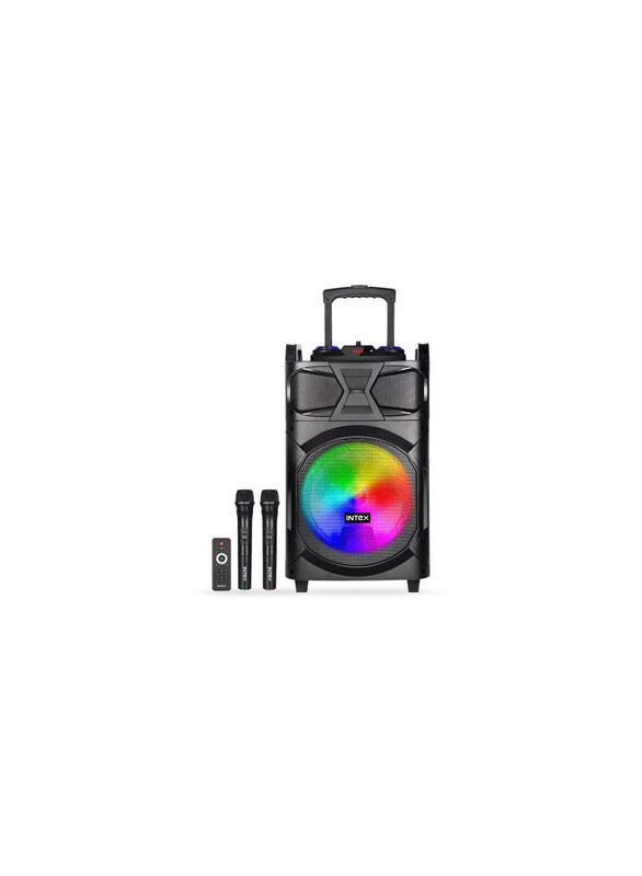 Intex T-350 TUFB Speaker, Party Box, Dual Microphone, Bluetooth, Wireless ,T-350 TUFB
Intex T-350 TUFB Speaker, Party Box, Dual Microphone, Bluetooth, Wireless ,T-350 TUFB