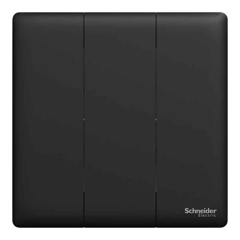 Scheider Electric Schneider Electric Switch, Unica X, 2 way, 16AX, 250V, 3 gangs, jet black - NUX33_2_JB
Scheider Electric Schneider Electric Switch, Unica X, 2 way, 16AX, 250V, 3 gangs, jet black - NUX33_2_JB