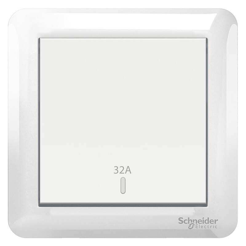 Schneider Electric Affle Plus 32A 250V 1 Gang 1 Way Double Pole Switch White , A3G31D32N_WE_G11
Schneider Electric Affle Plus 32A 250V 1 Gang 1 Way Double Pole Switch White , A3G31D32N_WE_G11