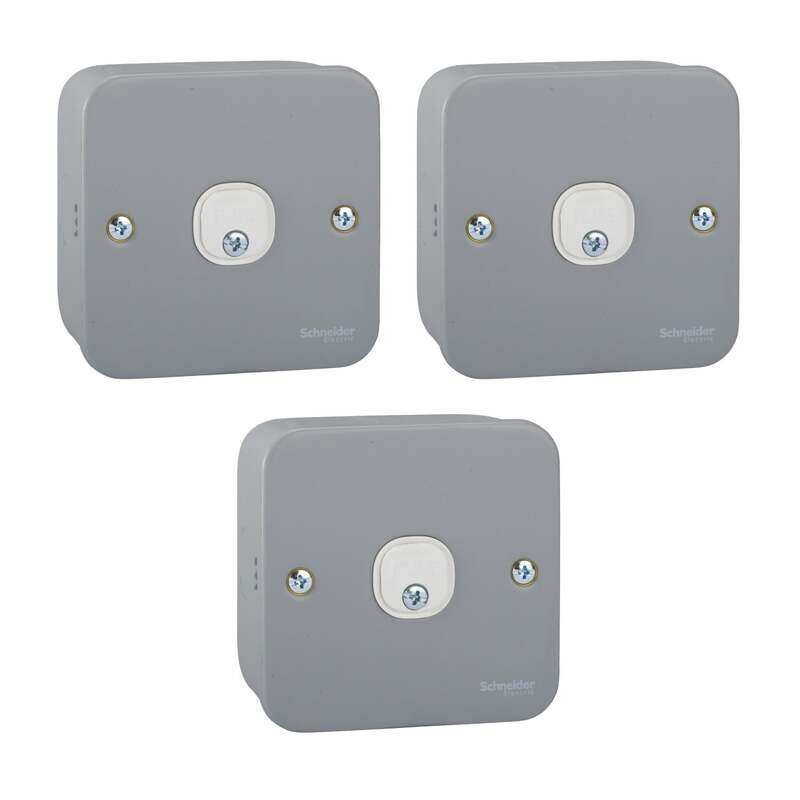 Schneider Electric Metalclad Unswitched Fused Outlet, 13A , ESM31FSG , Pack of 3
Schneider Electric Metalclad Unswitched Fused Outlet, 13A , ESM31FSG , Pack of 3
