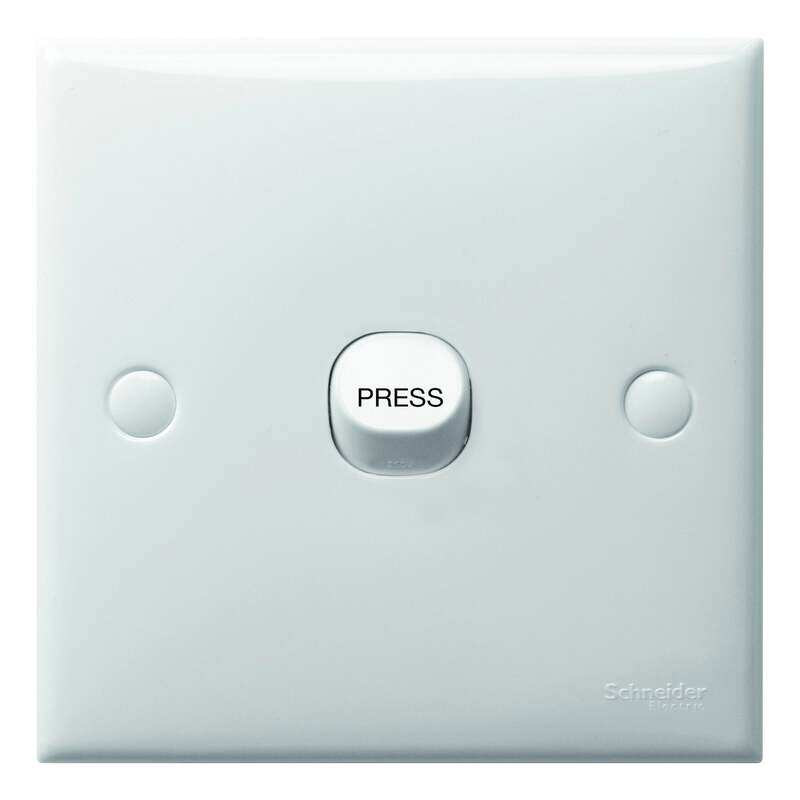 Schneider Electric S,Classic Bell Press Switch 1 Gang, White, Blister Pack , E31_1RBPRBA_WE_G11
Schneider Electric S,Classic Bell Press Switch 1 Gang, White, Blister Pack , E31_1RBPRBA_WE_G11