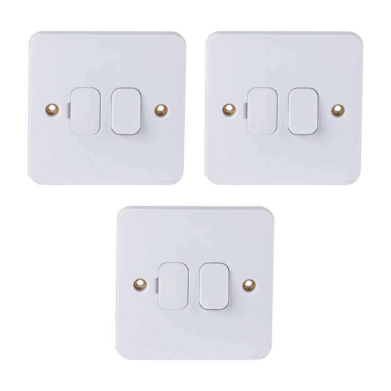 Schneider Electric Lisse White Moulded Fuse Connection Unit, 1 Gang, 13A , GGBL5010 , Pack of 3
Schneider Electric Lisse White Moulded Fuse Connection Unit, 1 Gang, 13A , GGBL5010 , Pack of 3