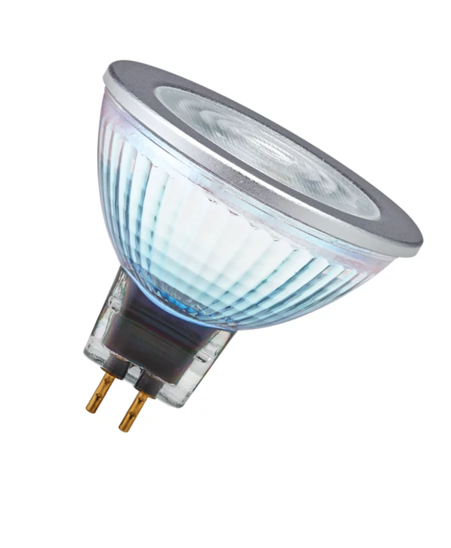 Osram LED MR16 12V Down Light GU5.3 Spot Light 7.5W 500Lm, Performance Dimmable 2700K Warm White
Osram LED MR16 12V Down Light GU5.3 Spot Light 7.5W 500Lm, Performance Dimmable 2700K Warm White
