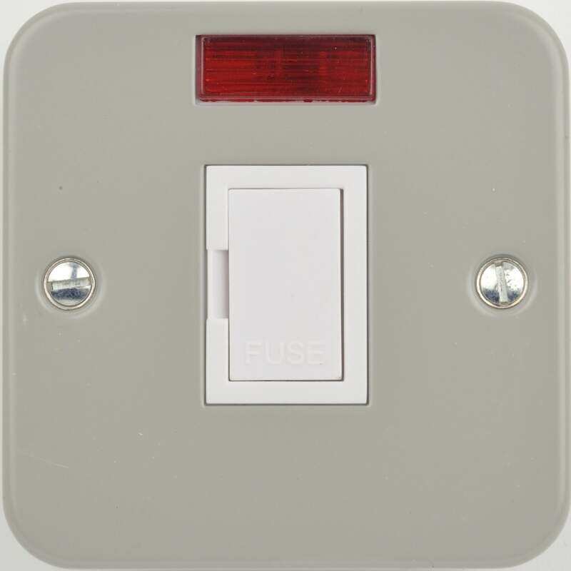 Schneider Electric Exclusive Fuse Connection Unit, Neon Indicator, 1 Gang, Grey , GMC13SPN
Schneider Electric Exclusive Fuse Connection Unit, Neon Indicator, 1 Gang, Grey , GMC13SPN