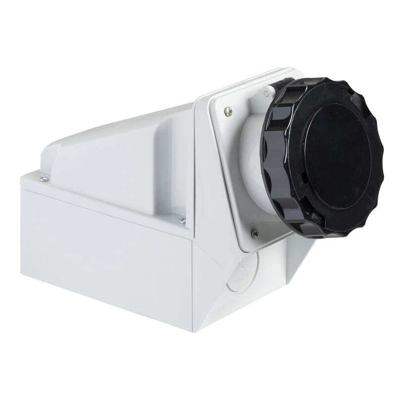 Schneider Electric PratiKa Industrial Socket, 63A, 3P+N+E, 480,500V AC, IP67, Wall,Mounted , 81186
Schneider Electric PratiKa Industrial Socket, 63A, 3P+N+E, 480,500V AC, IP67, Wall,Mounted , 81186