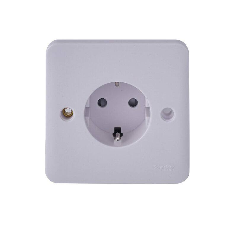 Schneider Electric Lisse White moulded - unswitched socket - schuko - 16 A - 230 V - 1 gang - white - GGBL3016A1
Schneider Electric Lisse White moulded - unswitched socket - schuko - 16 A - 230 V - 1 gang - white - GGBL3016A1