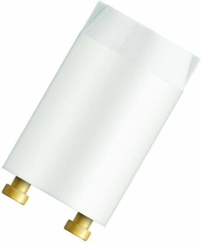 Osram Longlife ST 111 Fluorescent Starter, 80W, 220 to 240V, White Model OSST111 L4
Osram Longlife ST 111 Fluorescent Starter, 80W, 220 to 240V, White Model OSST111 L4