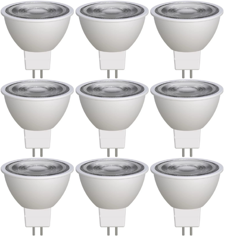 Ledvance LED Value MR16 36° 6.5W 2700K GU5.3 Warm White Spotlight with socket , Pack of 10
Ledvance LED Value MR16 36° 6.5W 2700K GU5.3 Warm White Spotlight with socket , Pack of 10
