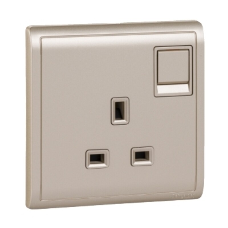 Schneider Electric Pieno 13A 250V 1 Gang Switched Socket, Wine Gold (Model Number - E8215_WG_G1)
Schneider Electric Pieno 13A 250V 1 Gang Switched Socket, Wine Gold (Model Number - E8215_WG_G1)