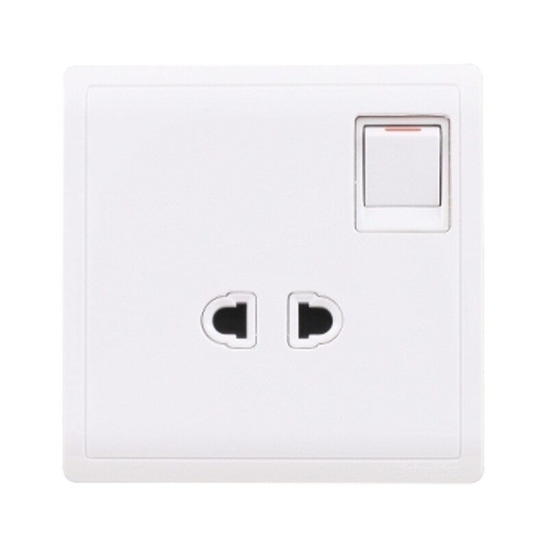 Schneider Electric Pieno 10A 250V - 1 gang 2 flat round pin switched socket with shutter (Model Number - E8215US)
Schneider Electric Pieno 10A 250V - 1 gang 2 flat round pin switched socket with shutter (Model Number - E8215US)