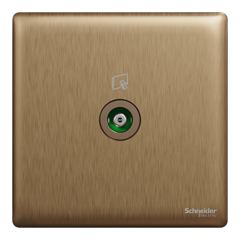 Scheider Electric Schneider Electric TV socket, Unica X, 1 gang, 75Ohm, 5-860MHz, dark bronze - NUX31TV_DB
Scheider Electric Schneider Electric TV socket, Unica X, 1 gang, 75Ohm, 5-860MHz, dark bronze - NUX31TV_DB
