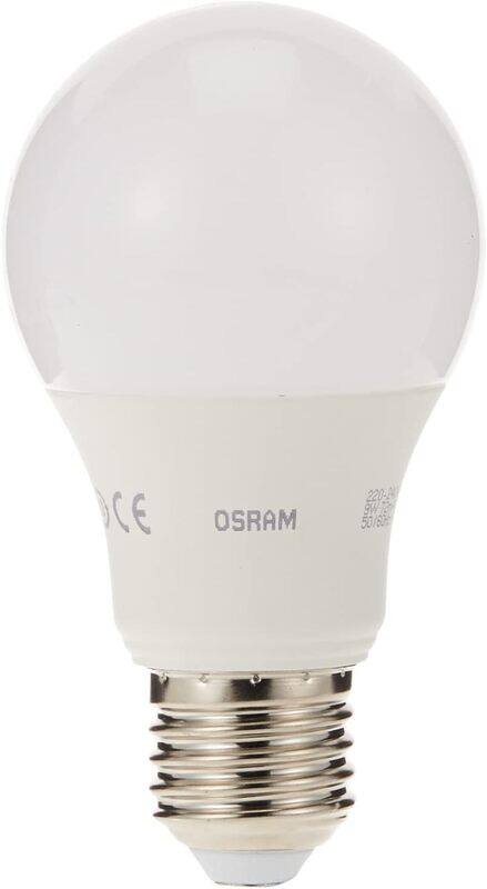 OsRAM Value Classics A Frosted Led Lamps (9W) Screw - Base E27, 806 Lm Day Light/6500K, White, O-Led-Clsa-9W-Dl-F-S
OsRAM Value Classics A Frosted Led Lamps (9W) Screw - Base E27, 806 Lm Day Light/6500K, White, O-Led-Clsa-9W-Dl-F-S