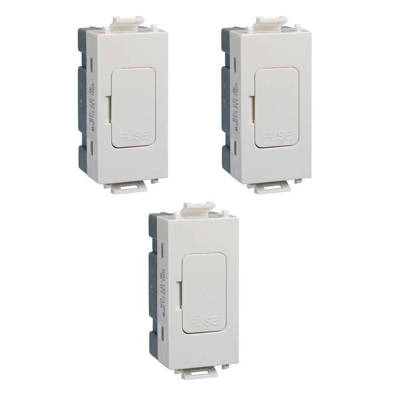 Schneider Electric Ultimate Weatherproof Switched Fused Connection, 13A, White , GRL13FCUPW , Pack of 3
Schneider Electric Ultimate Weatherproof Switched Fused Connection, 13A, White , GRL13FCUPW , Pack of 3