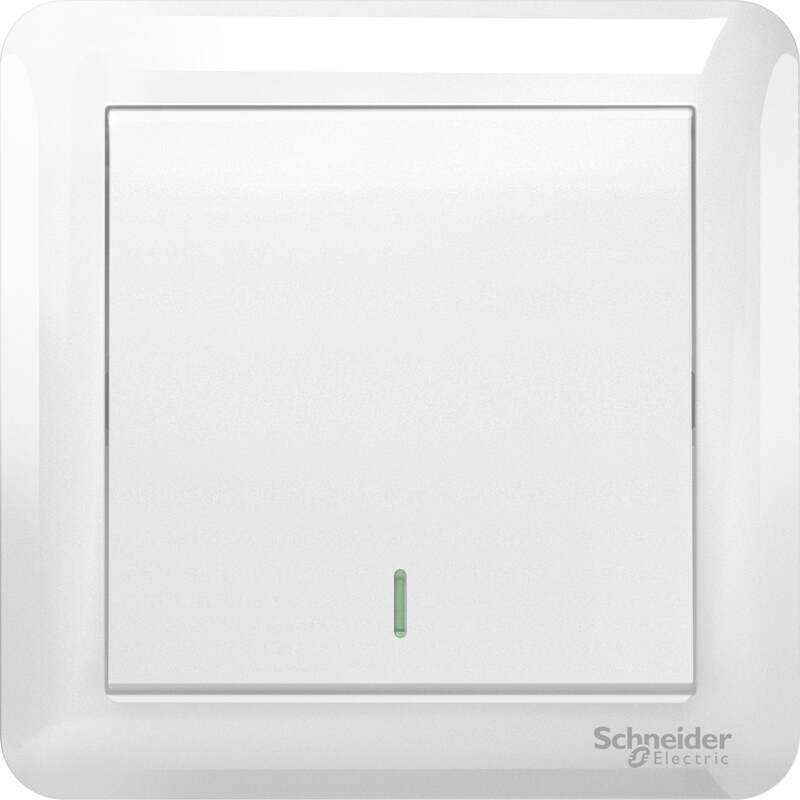 Scheider Electric Schneider Electric 10AX 250V 1 Gang 1 Way Switch - White, Durable Electrical Switch - A3G31B1A_WE_G11
Scheider Electric Schneider Electric 10AX 250V 1 Gang 1 Way Switch - White, Durable Electrical Switch - A3G31B1A_WE_G11