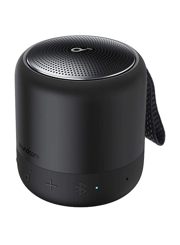 Anker SoundCore Mini 3 IPX7 Waterproof Portable Bluetooth Speaker with BassUp/PartyCast Technology/USB-C & Customizable EQ, Black
Anker SoundCore Mini 3 IPX7 Waterproof Portable Bluetooth Speaker with BassUp/PartyCast Technology/USB-C & Customizable EQ, Black