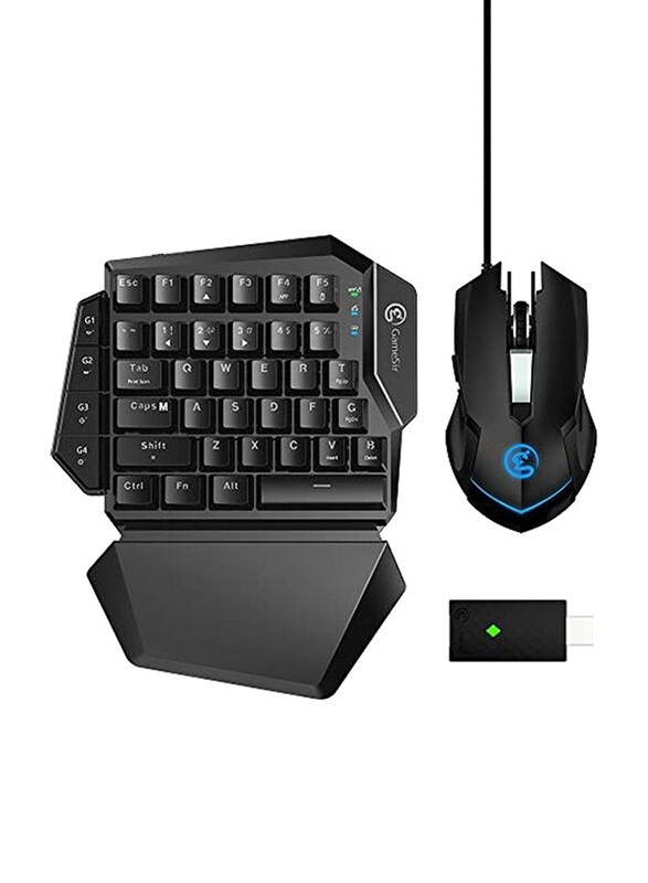 Gamesir VX AimSwitch Gaming Keyboard and Mouse with Adapter for PlayStation PS4/ PS3/Xbox One/Nintendo Switch, Black
Gamesir VX AimSwitch Gaming Keyboard and Mouse with Adapter for PlayStation PS4/ PS3/Xbox One/Nintendo Switch, Black