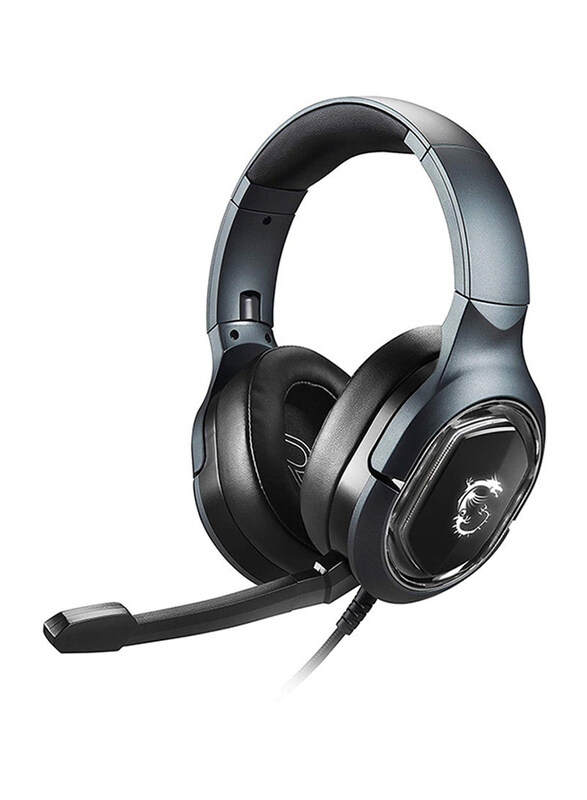 MSI Immerse GH50 Wired Over-Ear Gaming Headset with Detachable Microphone, Black
MSI Immerse GH50 Wired Over-Ear Gaming Headset with Detachable Microphone, Black