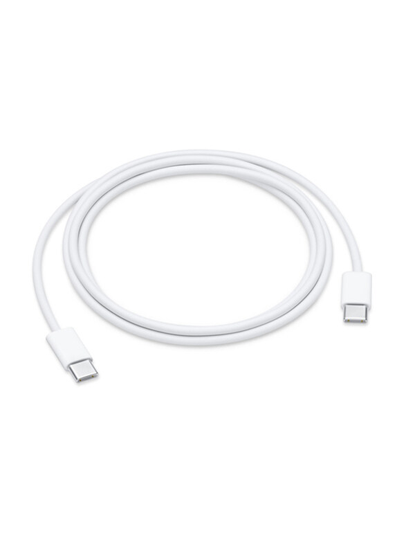 Apple 1-Meter Charging Cable, USB Type-C Male to USB Type-C for MacBook Pro/MacBook, White
Apple 1-Meter Charging Cable, USB Type-C Male to USB Type-C for MacBook Pro/MacBook, White