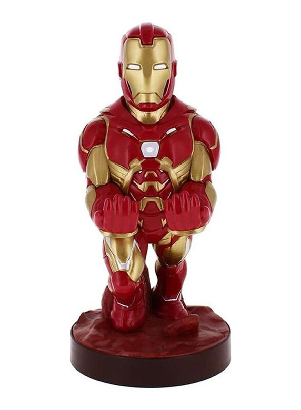 Exquisite Cable Guy Iron Man Controller and Phone Holder with Charging Cable, Red/Gold
Exquisite Cable Guy Iron Man Controller and Phone Holder with Charging Cable, Red/Gold