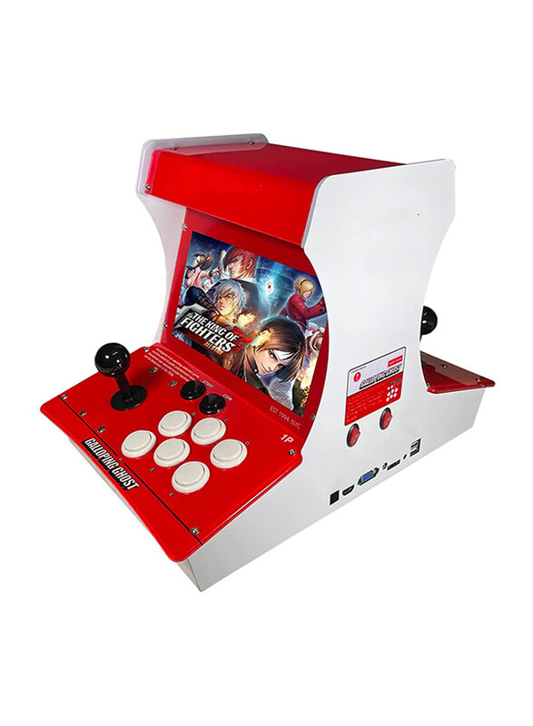 Panyihan 8000 Games in 1 Arcade Game Console Classic Retro Upright Game Machine for 2-4 Player, Red/White
Panyihan 8000 Games in 1 Arcade Game Console Classic Retro Upright Game Machine for 2-4 Player, Red/White