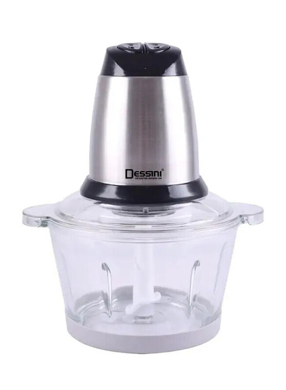 Unbranded Dessini 2 Ltr Multifunctional Electric Chopper Machine with Glass Bowl, Silver/Black
Unbranded Dessini 2 Ltr Multifunctional Electric Chopper Machine with Glass Bowl, Silver/Black