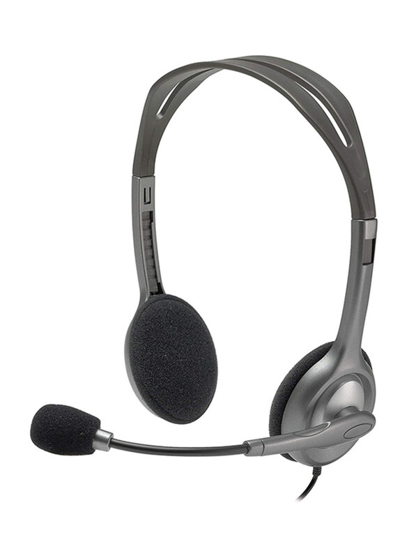 Logitech H111 Wired Headset, Stereo Headphones With Noise Cancelling Microphone, 3.5 mm Audio Jack, Pc/Mac/Laptop/Smartphone/Tablet Black, Large
Logitech H111 Wired Headset, Stereo Headphones With Noise Cancelling Microphone, 3.5 mm Audio Jack, Pc/Mac/Laptop/Smartphone/Tablet Black, Large