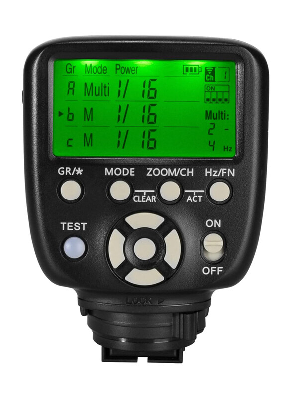 Yongnuo Upgraded LCD Flash Trigger Remote Control for Canon & YN560IV/III YN660 with Alarm Function, YN560-TX II, Black
Yongnuo Upgraded LCD Flash Trigger Remote Control for Canon & YN560IV/III YN660 with Alarm Function, YN560-TX II, Black