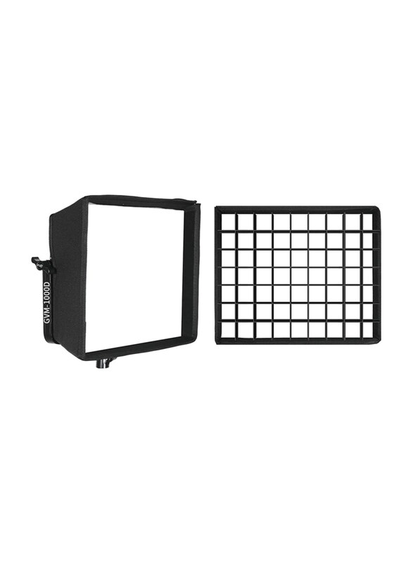 Multiple GVM Great Video Maker Foldable Softbox Diffuser with Grid Beehive for RGB 1000D LED Light, Suitable for Studio Lighting, Portrait Photography, Lightin
Multiple GVM Great Video Maker Foldable Softbox Diffuser with Grid Beehive for RGB 1000D LED Light, Suitable for Studio Lighting, Portrait Photography, Lightin