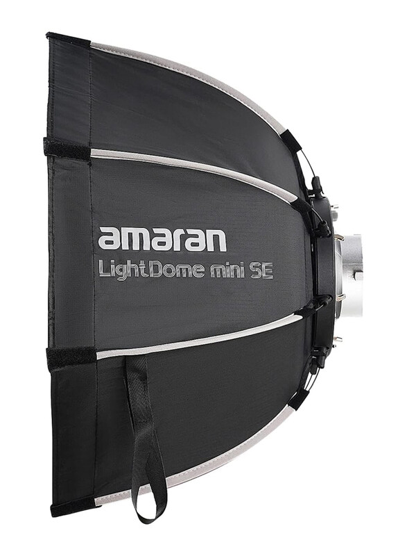 Multiple Aputure Amaran Light Dome Mini SE Studio Softbox for Amaran 60/100/200 Series, Black/Silver
Multiple Aputure Amaran Light Dome Mini SE Studio Softbox for Amaran 60/100/200 Series, Black/Silver