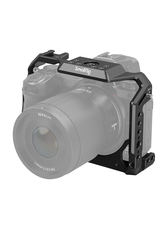 SmallRig Aluminum Alloy Cage for Nikon Z5 / Z6 / Z7 / Z6II / Z7II Camera with Built-in NATO Rail and Cold Shoe Mount for Microphone and Light 2926, Bl
SmallRig Aluminum Alloy Cage for Nikon Z5 / Z6 / Z7 / Z6II / Z7II Camera with Built-in NATO Rail and Cold Shoe Mount for Microphone and Light 2926, Bl